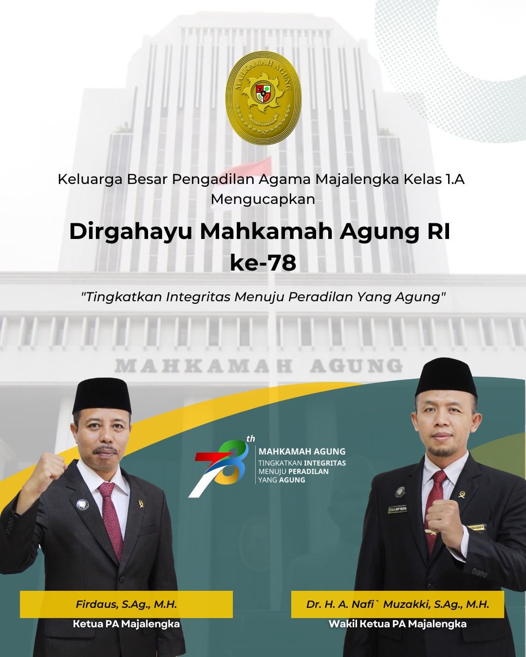 ucapan hut ma ri 78