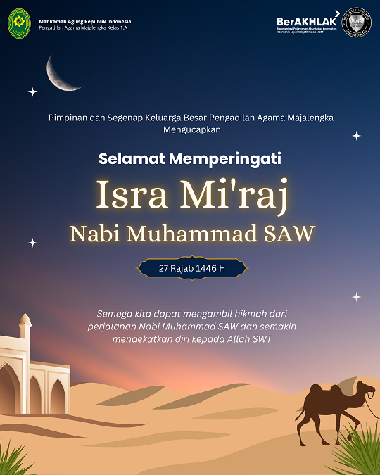 Ucapan Isra Miraj