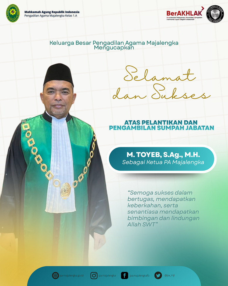 selamat pak ketua